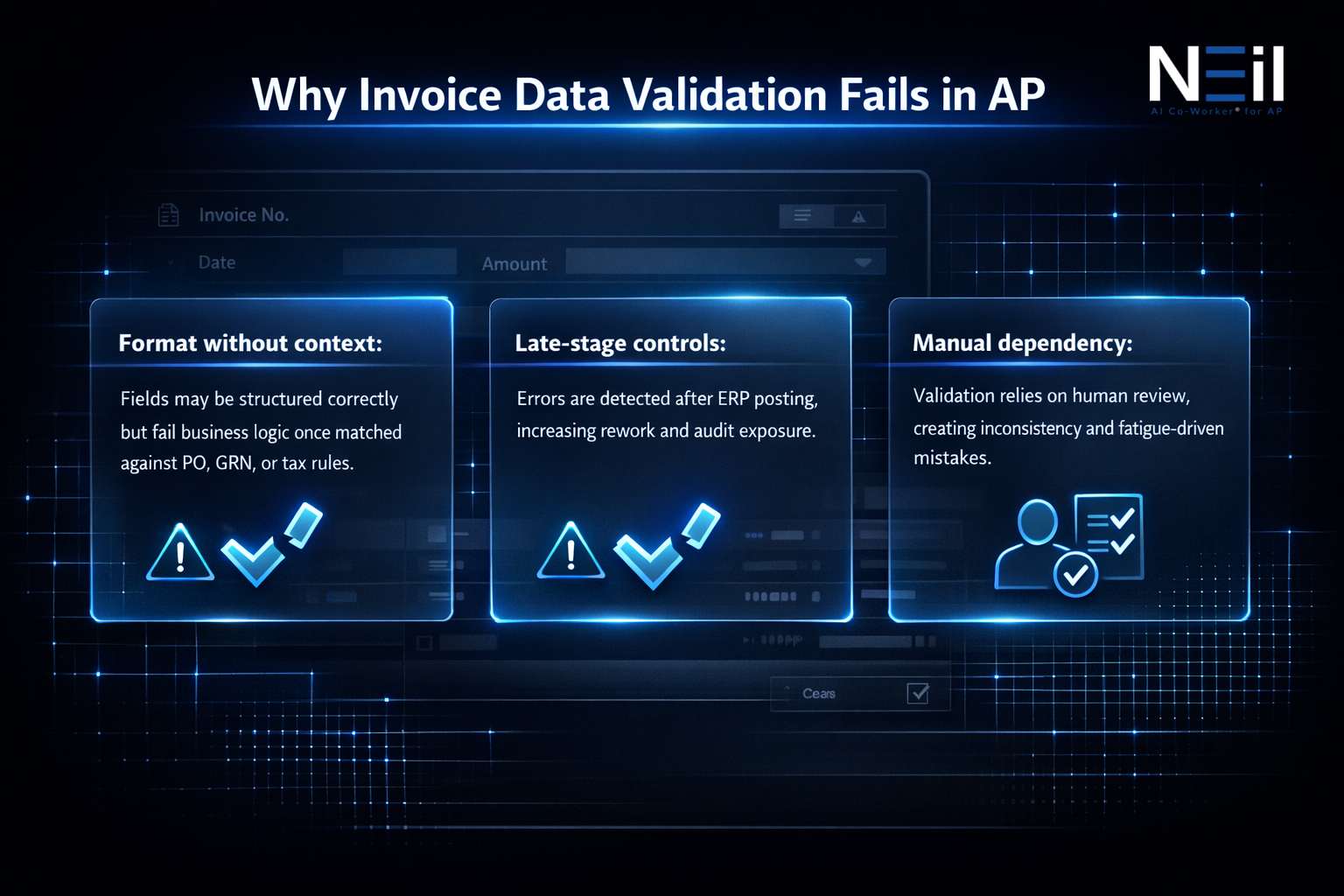 why invoice validation fails in AP